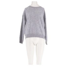 Autre Marque Jersey de cachemira gris LILYSILK