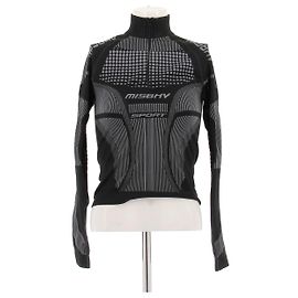 Autre Marque MISBHV Schwarzes Sport-Top mit Reißverschluss