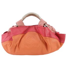 Saco de mão tote Loewe Nappa Aire Anagram em couro