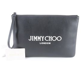 Jimmy Choo Leather Clutch Pouch