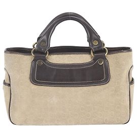 Céline Sac à main cabas Celine C Macadam Boogie Bag en cuir