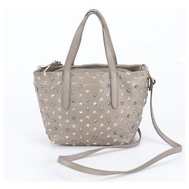 Borsa in pelle Mini Sarah Star Studded Jimmy Choo