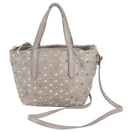 Sac en cuir Mini Sarah Star Studded Jimmy Choo