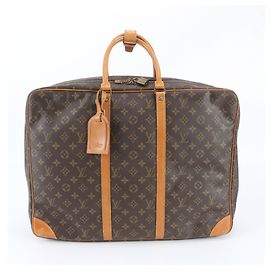 Bolsa Boston Louis Vuitton Monogram Sirius 50 em couro
