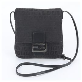 Borsa a tracolla Fendi Zucchino in pelle
