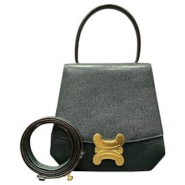 Céline Borsa 2-Way Celine in Verde e Kaki