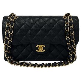 Chanel Matelassé Coco Mark Double Flap Schultertasche
