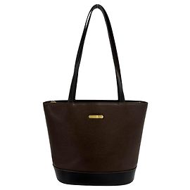 Borsa Tote in pelle Burberry Vintage Logo Hardware Nova Check Pattern