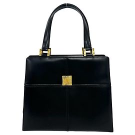 Borsa a mano in pelle vintage Yves Saint Laurent