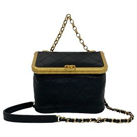 Borsa a tracolla 2-Way Chanel Matelassé in pelle d'agnello