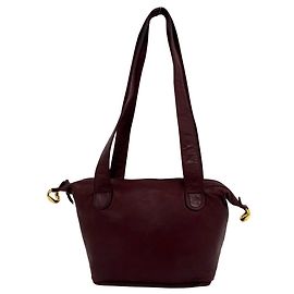 Bolso semi-shoulder Loewe Vintage Anagram Logo de piel Nappa