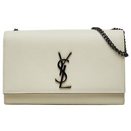 Autre Marque Borsa a tracolla Saint Laurent Cassandra Kate con logo YSL e catena