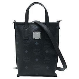 MCM Visetos Logogram Mini Allen Crossbody Handtasche