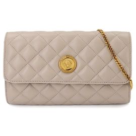 Bolsa de ombro acolchoada Versace Medusa