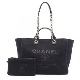 Chanel Deauville 2-Way Tote Bag