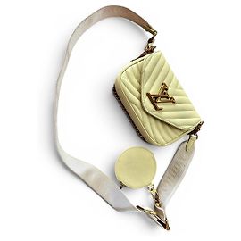 Louis Vuitton Multi Pochette New Wave Mala em couro acolchoado