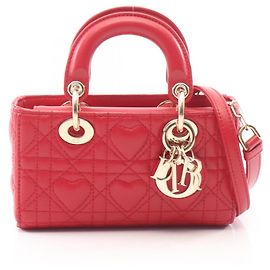 Christian Dior Dior LADY D-JOY Bolsa Micro Cannage