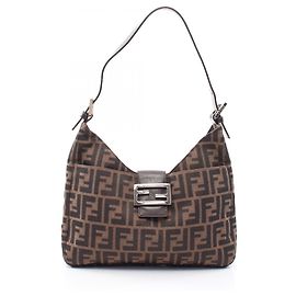Fendi Zucca Handtasche und Schultertasche