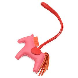 Hermès Rodeo PM Bag Charm in Orange