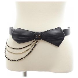 Cinturón Chanel Standard Black