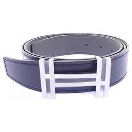 Hermès Cinturón reversible Hermes H AU CARRE
