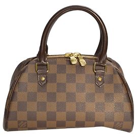 Louis Vuitton Ribera Mini Bolso de Mano Damier Ebene Marrón