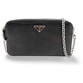 Porte-monnaie Prada en cuir Saffiano Saffiano Leather