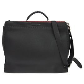 Fendi Selleria Peekaboo Fit Leather Regular