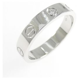 Anello Cartier Mini Love 1P in oro bianco