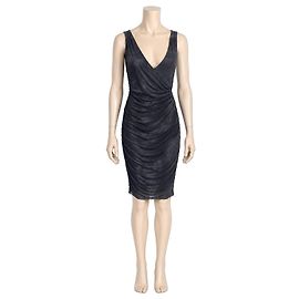 Zadig & Voltaire Vestido Roza Cinza Mistura Lyocell