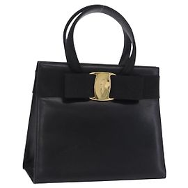 Borsa Tote convertibile Vara Bow in pelle Small Salvatore Ferragamo