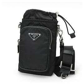 Prada Re-Nylon Smartphone Case Shoulder Pouch