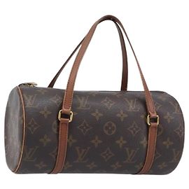 LOUIS VUITTON Monogram Papillon 26 Hand Bag M51386 LV Auth 201466