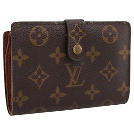 LOUIS VUITTON Porte Monnaie Billets Viennois Wallet M61663 LV Auth 205086V