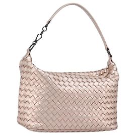 BOTTEGA VENETA INTRECCIATO Handtasche aus Leder, Rosa, authentisch 205077V