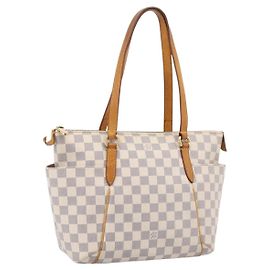 Sac Tote LOUIS VUITTON Damier Azur Totally PM N41280 LV Auth 201492A