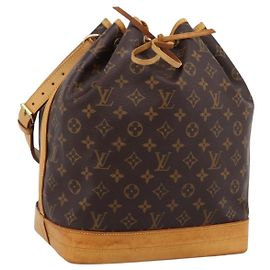 LOUIS VUITTON Monogram Noe Schultertasche M42224 LV Auth 201475V