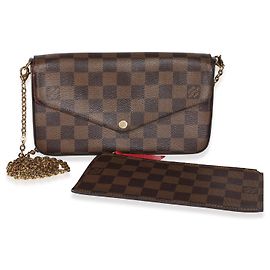 Louis Vuitton Damier Ebene Canvas Felicie Pochette