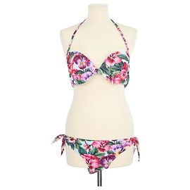 Dolce & Gabbana Bikini-Set mit buntem Blumenprint