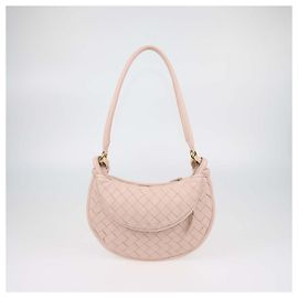 Petit sac Gemelli en cuir Intrecciato rose blush Bottega Veneta