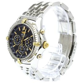 Breitling Windrider Shadow Flyback Chronograph Automatic Stainless Steel and Yellow Gold 38