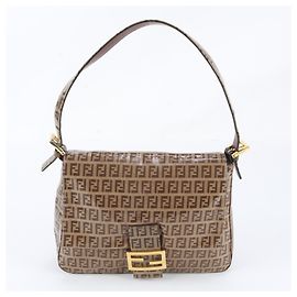 Borsa a tracolla Fendi Zucchino Mamma Bucket Baguette