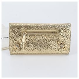 Cartera larga de piel Giant de Balenciaga