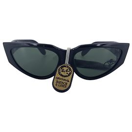 Ray-Ban B&L Onyx Vintage Black W0803 Cat Eye Sonnenbrille