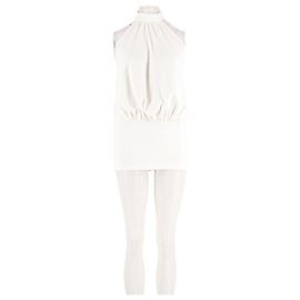 Autre Marque Abito in cotone bianco CULTNAKED XS