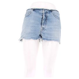 Mini shorts de ganga azuis Iro