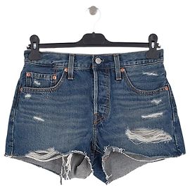 Levi's Blaue Baumwollshorts Größe 27