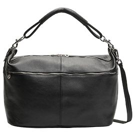 Autre Marque Maison Héritage Borsa da viaggio Jax in pelle nera
