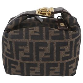 Borsa a pochette mini Fendi Zucca