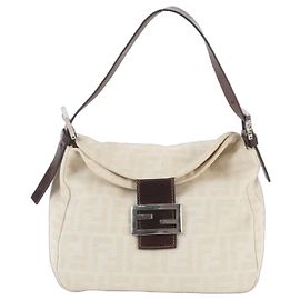 Borsa a tracolla Fendi Zucca Mamma Bucket Baguette